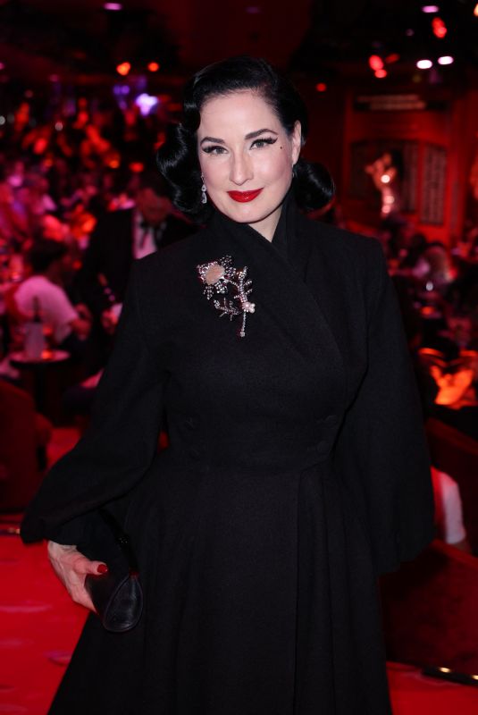 DITA VON TEESE at aShow at Crazy Horse in Paris 04/22/2026
