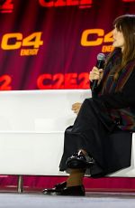 ELIZABETH OLSEN at The Scarlet Witch and Beyond Panel at C2E2 Comic Con in Chicago 03/28/2026