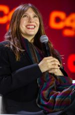 ELIZABETH OLSEN at The Scarlet Witch and Beyond Panel at C2E2 Comic Con in Chicago 03/28/2026