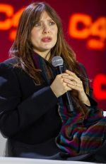 ELIZABETH OLSEN at The Scarlet Witch and Beyond Panel at C2E2 Comic Con in Chicago 03/28/2026