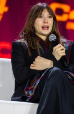 ELIZABETH OLSEN at The Scarlet Witch and Beyond Panel at C2E2 Comic Con in Chicago 03/28/2026