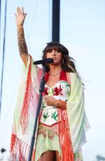 ELLA LANGLEY Performs at Stagecoach Music Festival in Indio 04/24/2026
