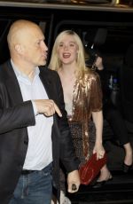 ELLE FANNING Arrives at Margo