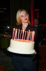 ELLE FANNING at Margo
