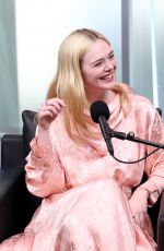 ELLE FANNING at SiriusXM