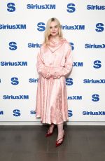 ELLE FANNING at SiriusXM