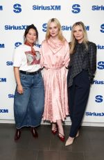 ELLE FANNING at SiriusXM