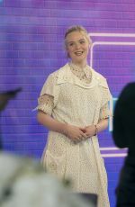 ELLE FANNING at Today Show in New York City 04/08/2026