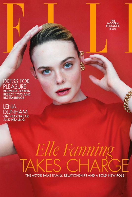 ELLE FANNING for ELLE UK, May 2026