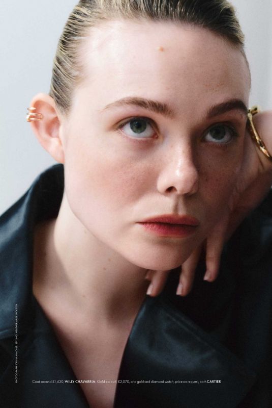 ELLE FANNING in Elle Magazine, UK May 2026