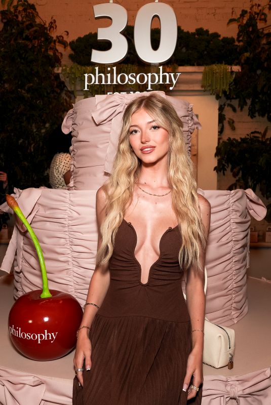 EMILY DOBSON at Philosophy 30th Birthday Celebration in Los Angeles 04/02/2026