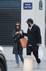 EMILY RATAJKOWSKI and Romain Gavras Out in Paris 04/23/2026