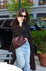 EMILY RATAJKOWSKI Arrives at Altro Paradiso Restuarant in New York City 04/27/2026