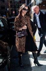 EMILY RATAJKOWSKI Arrives at Lena Dunham