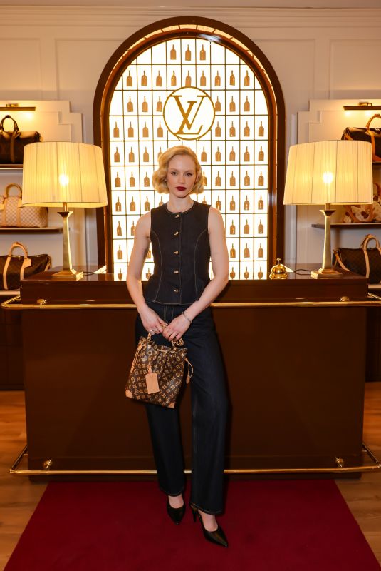 EMMA LAIRD at Louis Vuitton Hotel Pop-Up Opening Party at 28 Berkeley Square in London 04/23/2026
