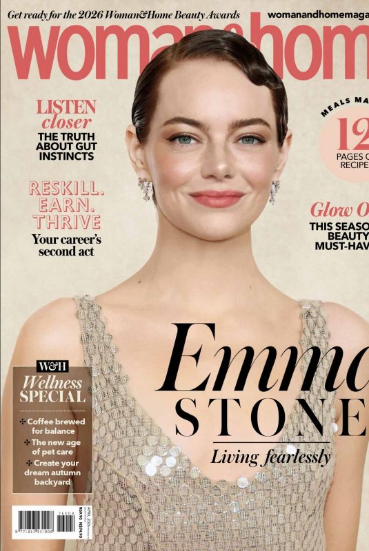 EMMA STONE in Woman & Home South Africa, April 2026