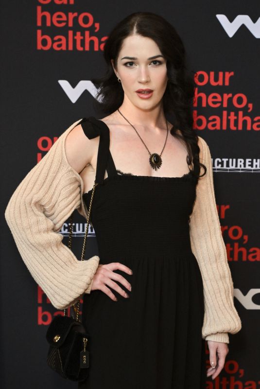 EVELYN CLAIRE at Our Hero, Balthazar Premiere in Los Angeles 04/03/2026