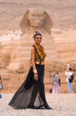 FARRAH ABRAHAM at Great Pyramid of Giza in Egypt 02/26/2026