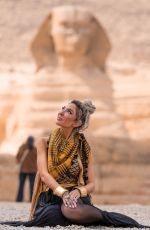 FARRAH ABRAHAM at Great Pyramid of Giza in Egypt 02/26/2026