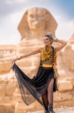FARRAH ABRAHAM at Great Pyramid of Giza in Egypt 02/26/2026