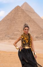 FARRAH ABRAHAM at Great Pyramid of Giza in Egypt 02/26/2026