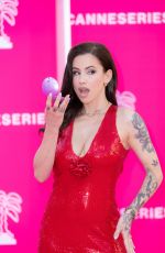 GAELLE GARCIA DIAZ at Opening Pink Carpet of 9th Canneseries International Festival in Cannes 04/23/2026