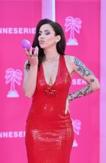 GAELLE GARCIA DIAZ at Opening Pink Carpet of 9th Canneseries International Festival in Cannes 04/23/2026