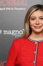 GENEVIEVE HANNELIUS at Normal Premiere in New York City 04/07/2026