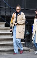 GIGI HADID Out and About in New York City 04/03/2026