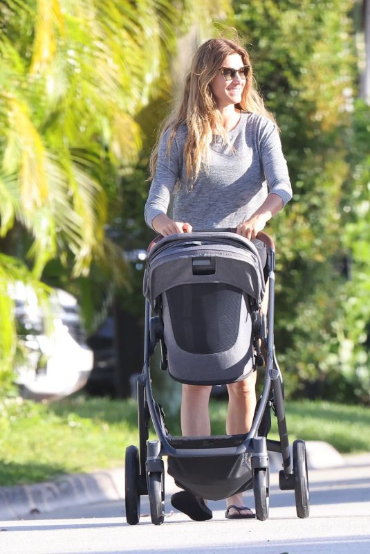 GISELE BUNDCHEN and Joaquim Valente Out for Family Walk in Miami 04/11/2026