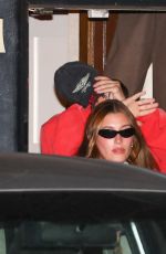 HAILEY and Justin BIEBER at Manpuku Japanese BBQ Restaurant in Los Angeles 04/21/2026