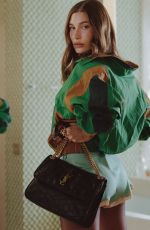 HAILEY BIEBER for Saint Laurent Tangerine Temptation Campaign 2026