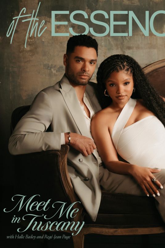 HALLE BAILEY and Rege-Jean Page for Essence Magazine, April 2026