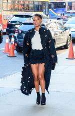 HALLE BAILEY Arrives at CBS Mornings Studio in New York City 04/08/2026