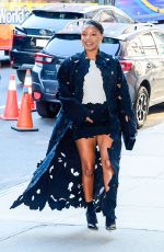HALLE BAILEY Arrives at CBS Mornings Studio in New York City 04/08/2026