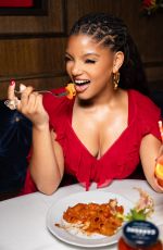 HALLE BAILEY at a Photoshoot, April 2026