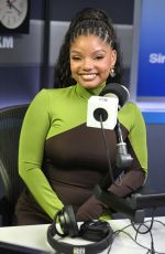 HALLE BAILEY at SiriusXM Studios in New York City 04/07/2026
