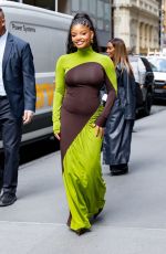 HALLE BAILEY at SiriusXM Studios in New York City 04/07/2026