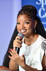 HALLE BAILEY at Special Screening of You, Me & Tuscany at Spelman College in Atlanta 04/01/2026