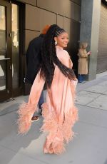 HALLE BAILEY Leaves ABC Studios in New York City 04/07/2026
