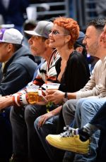 HALSEY at Cleveland Cavaliers vs Los Angeles Lakers Game at Crypto.Com Arena in Los Angeles 03/31/2026