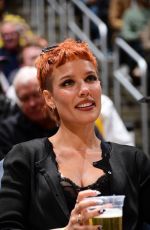 HALSEY at Cleveland Cavaliers vs Los Angeles Lakers Game at Crypto.Com Arena in Los Angeles 03/31/2026