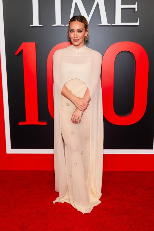 HILARY DUFF at 2026 Time100 Gala in New York 04/23/2026