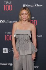 HILARY DUFF at 2026 TIME100 Summit at Jazz at Lincoln Center in New York City 04/22/2026