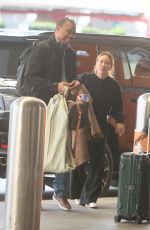 HILARY DUFF Catches a Departing Flight at LAX Airport in Los Angeles 04/28/2026