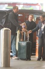 HILARY DUFF Catches a Departing Flight at LAX Airport in Los Angeles 04/28/2026