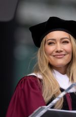 HILARY DUFF Delivers Northeastern University