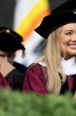 HILARY DUFF Delivers Northeastern University