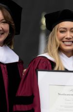 HILARY DUFF Delivers Northeastern University