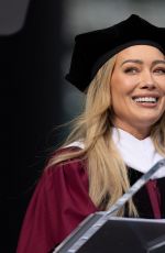 HILARY DUFF Delivers Northeastern University
